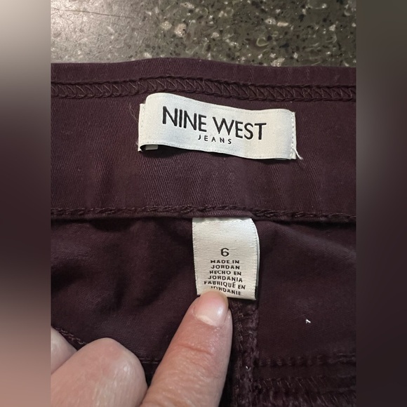 NWT Nine West Mid Rise Heidi Pull On Pant Casual Work Wear Office Straight Leg - Picture 10 of 14